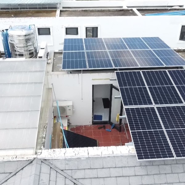 Thi công hệ 7KW Điện Năng Lượng Mặt Trời tại Shop Tiện Ích Phú Quốc